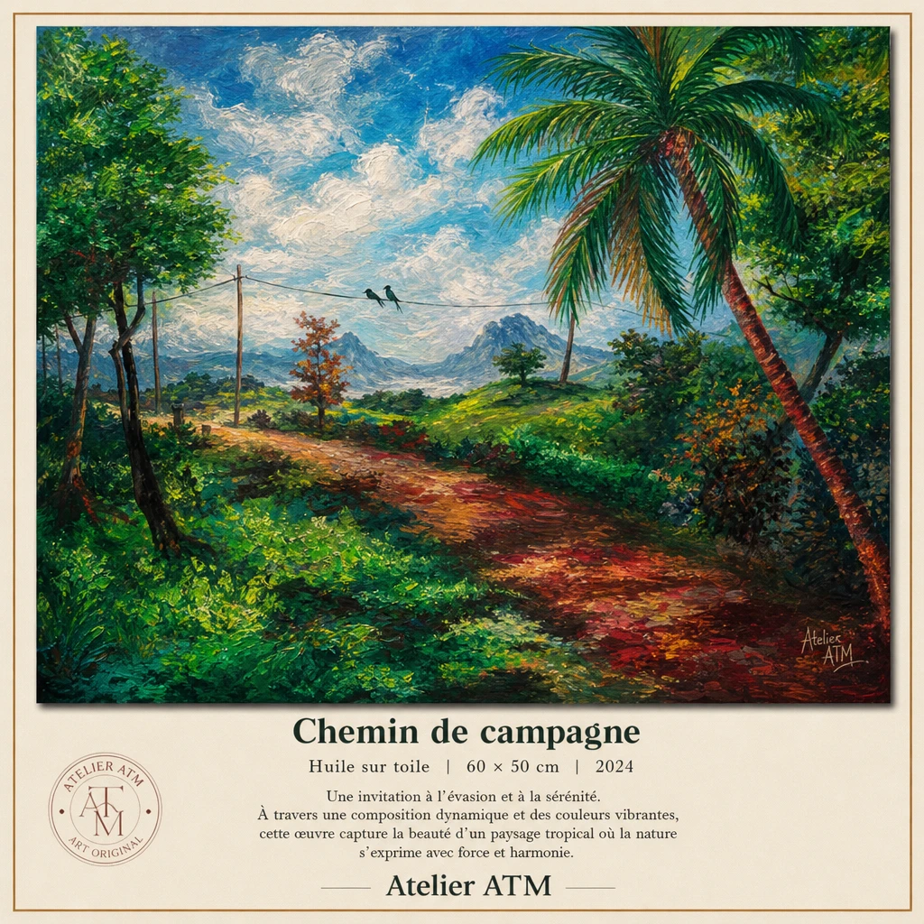 Chemin de campagne — ATM